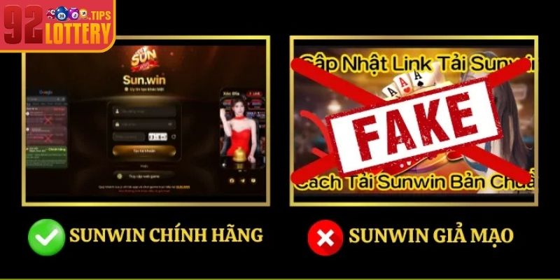 Cách Nhận Diện Website Sunwin Giả Mạo Chính Xác Nhất 3 Mối nguy hiểm khi người chơi truy cập website Sunwin giả
